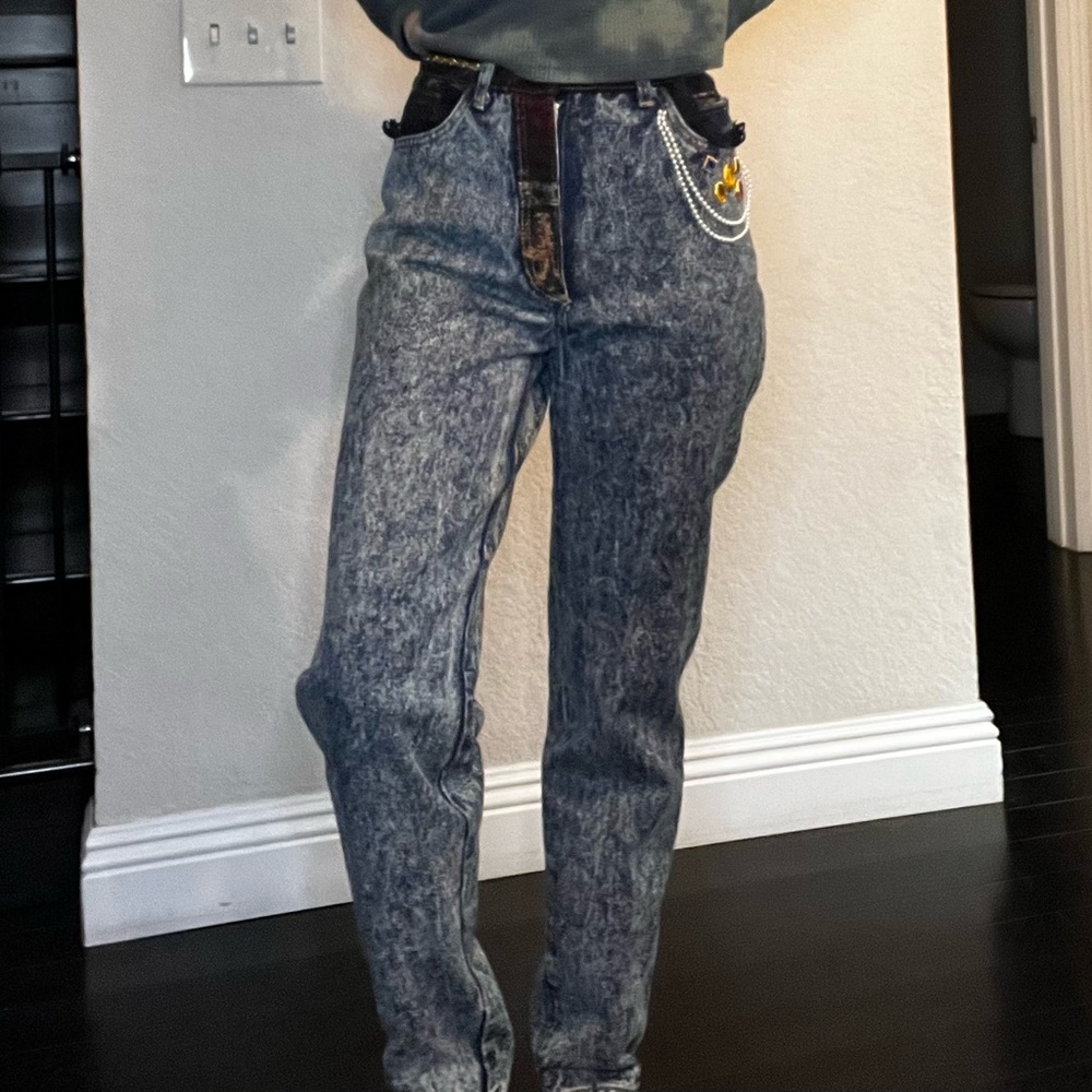 Vintage RARE acid wash jeans